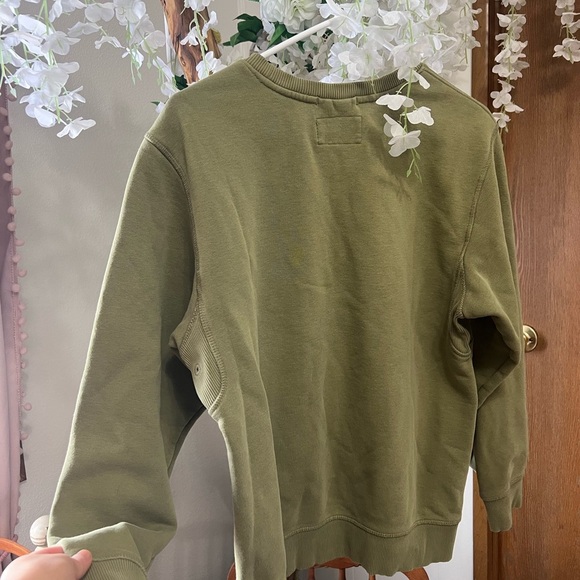 Men’s REI Olive Green Crewneck Sweater - Picture 4 of 8